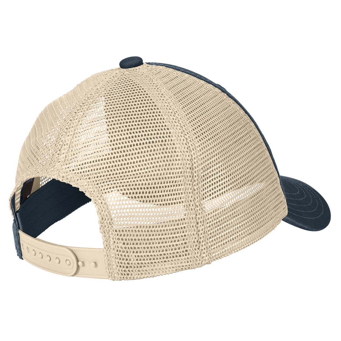 Men's Super Soft Mesh Back Cap - New Navy/ Stone