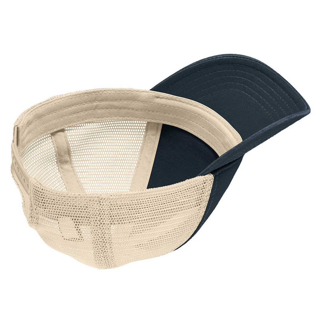 Men's Super Soft Mesh Back Cap - New Navy/ Stone