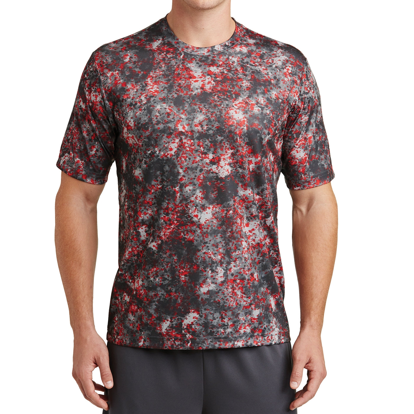 Men's Mineral Freeze Tee - Deep Red