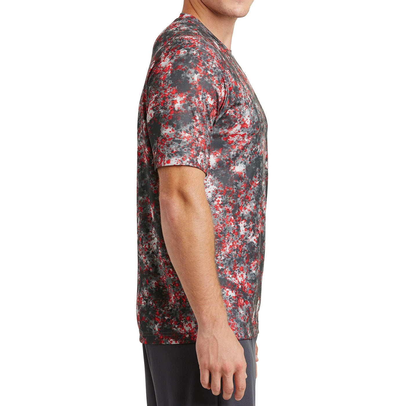 Men's Mineral Freeze Tee - Deep Red