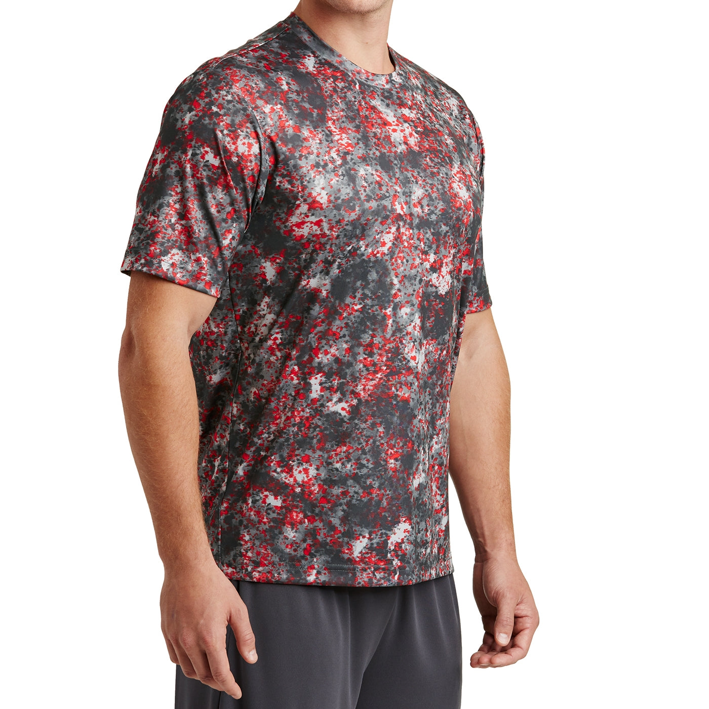 Men's Mineral Freeze Tee - Deep Red