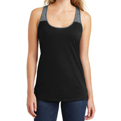 District Juniors Varsity Tank - Black/ Black