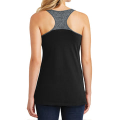 District Juniors Varsity Tank - Black/ Black