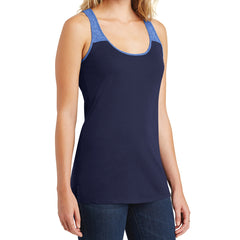 District Juniors Varsity Tank - True Navy/ Deep Royal