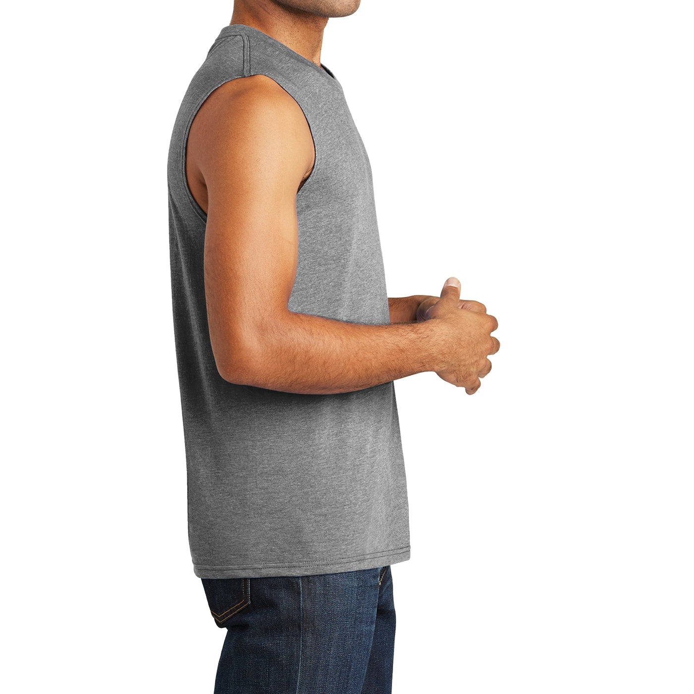 Men's V.I.T. Muscle Tank - Grey Frost