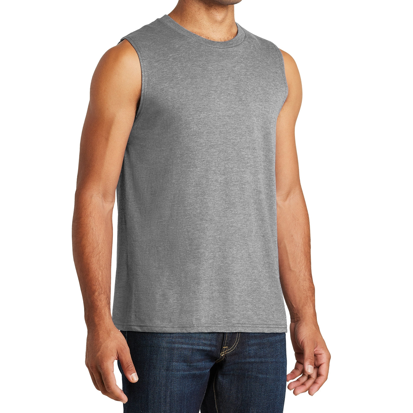 Men's V.I.T. Muscle Tank - Grey Frost