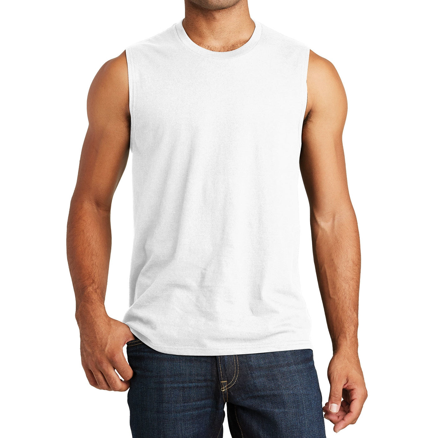 Men's V.I.T. Muscle Tank - White
