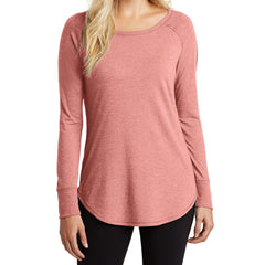 Women's Perfect Tri Long Sleeve Tunic - Blush Frost