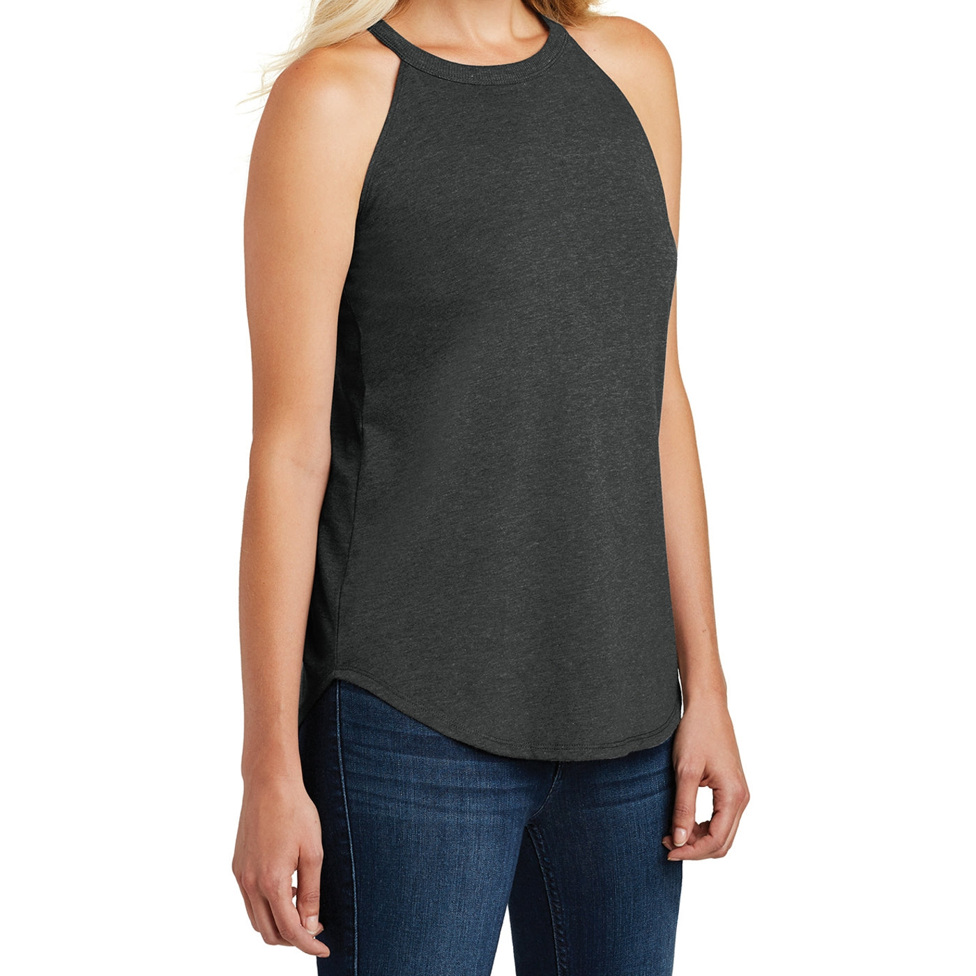 Women's Perfect Tri Rocker Tank - Black Frost