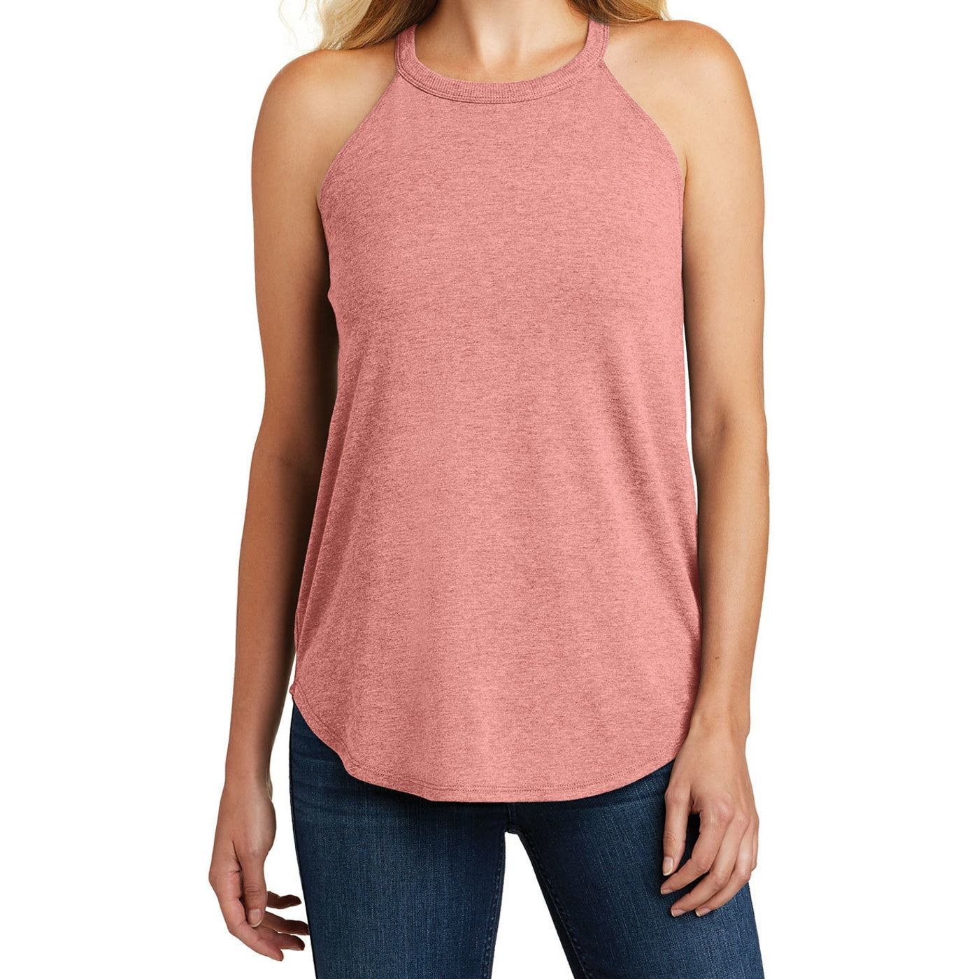 Women's Perfect Tri Rocker Tank - Blush Frost