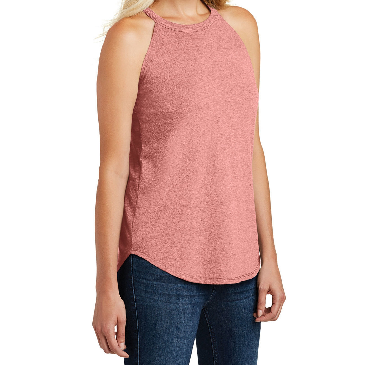 Women's Perfect Tri Rocker Tank - Blush Frost