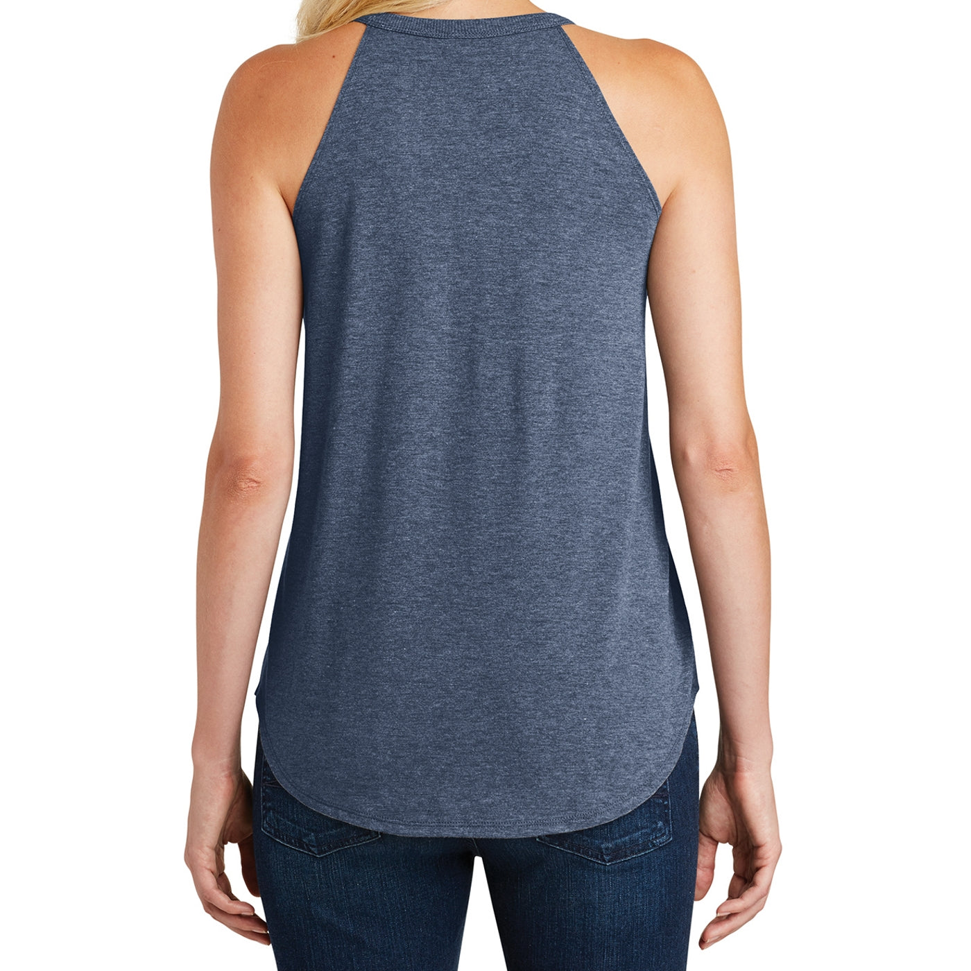 Women's Perfect Tri Rocker Tank - Navy Frost