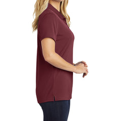 Women's Moisture-Wicking Dry Zone Short Sleeve UV Micro-Mesh Polo Shirt