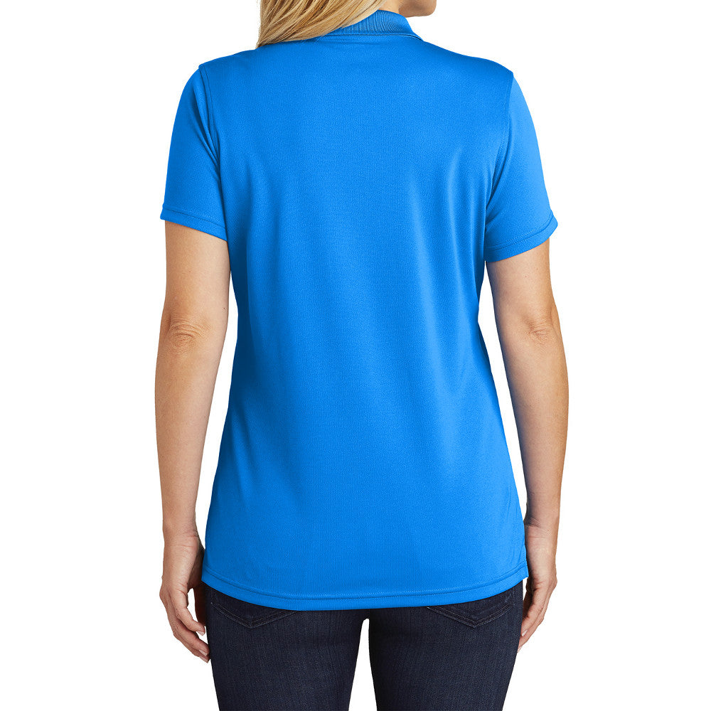 Women's Moisture-Wicking Dry Zone Short Sleeve UV Micro-Mesh Polo Shirt