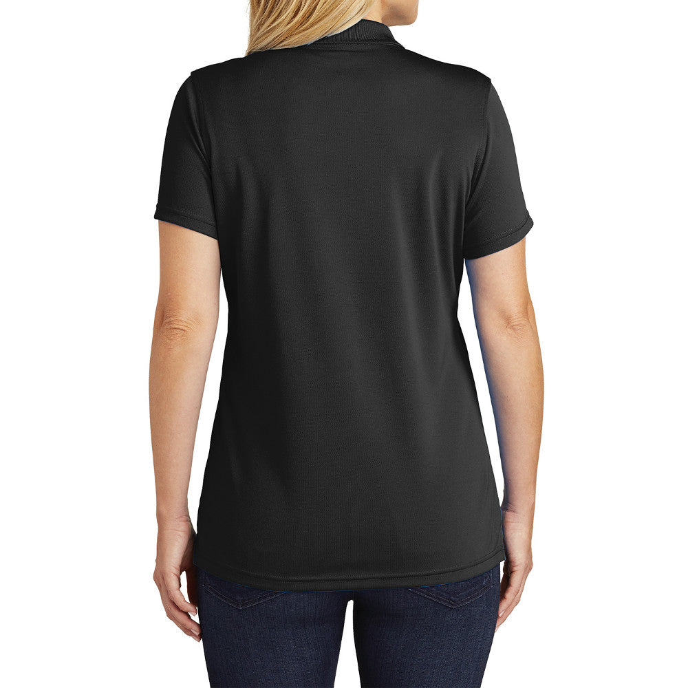 Women's Moisture-Wicking Dry Zone Short Sleeve UV Micro-Mesh Polo Shirt