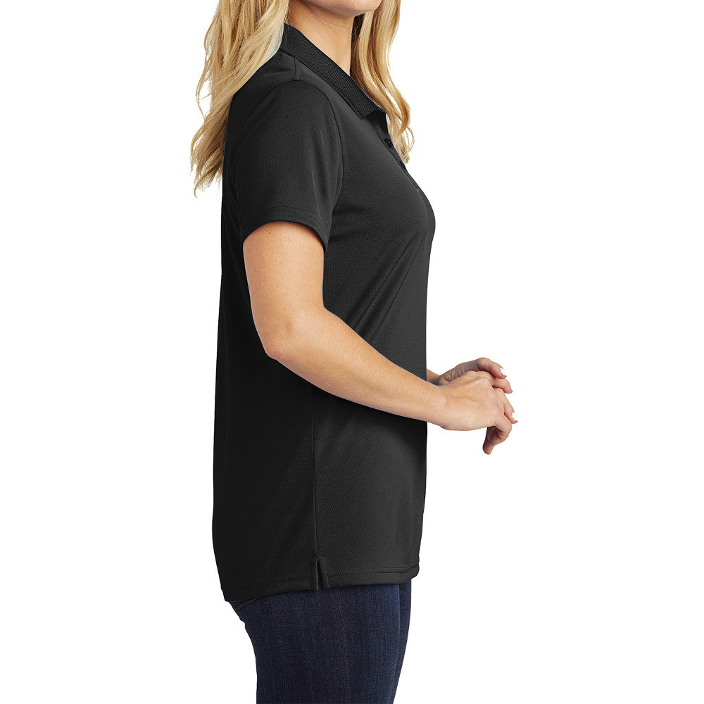 Women's Moisture-Wicking Dry Zone Short Sleeve UV Micro-Mesh Polo Shirt