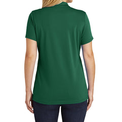 Women's Moisture-Wicking Dry Zone Short Sleeve UV Micro-Mesh Polo Shirt