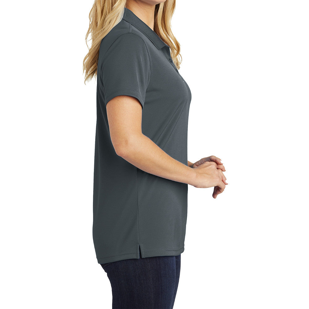 Women's Moisture-Wicking Dry Zone Short Sleeve UV Micro-Mesh Polo Shirt
