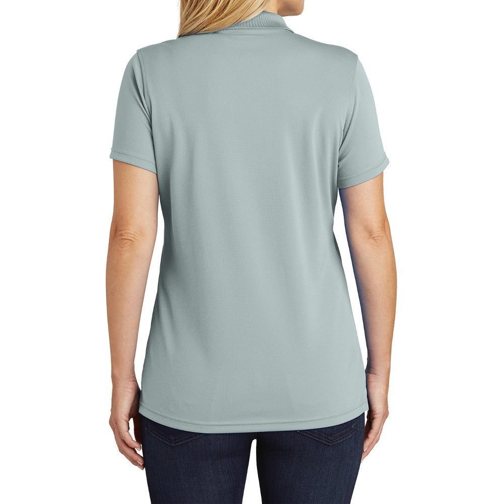 Women's Moisture-Wicking Dry Zone Short Sleeve UV Micro-Mesh Polo Shirt