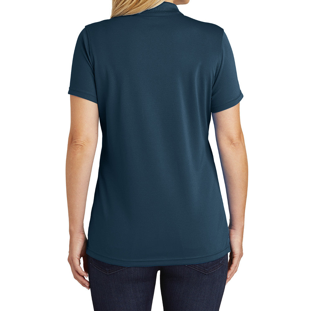 Women's Moisture-Wicking Dry Zone Short Sleeve UV Micro-Mesh Polo Shirt