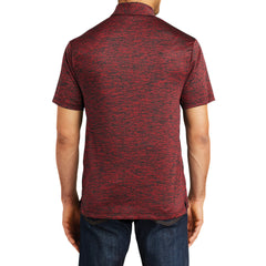Men's PosiCharge Electric Heather Polo