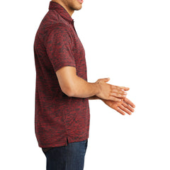 Men's PosiCharge Electric Heather Polo