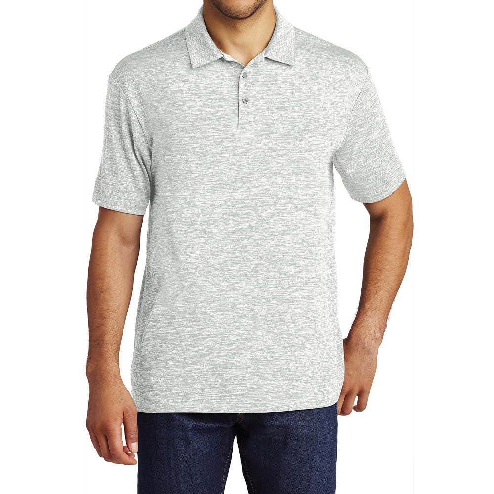 Men's PosiCharge Electric Heather Polo