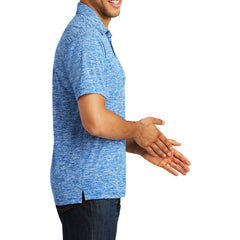 Men's PosiCharge Electric Heather Polo