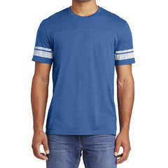 Men's Game Tee - Heathered True Royal/White