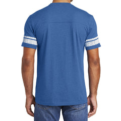 Men's Game Tee - Heathered True Royal/White