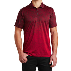 Men's Ombre Heather Polo
