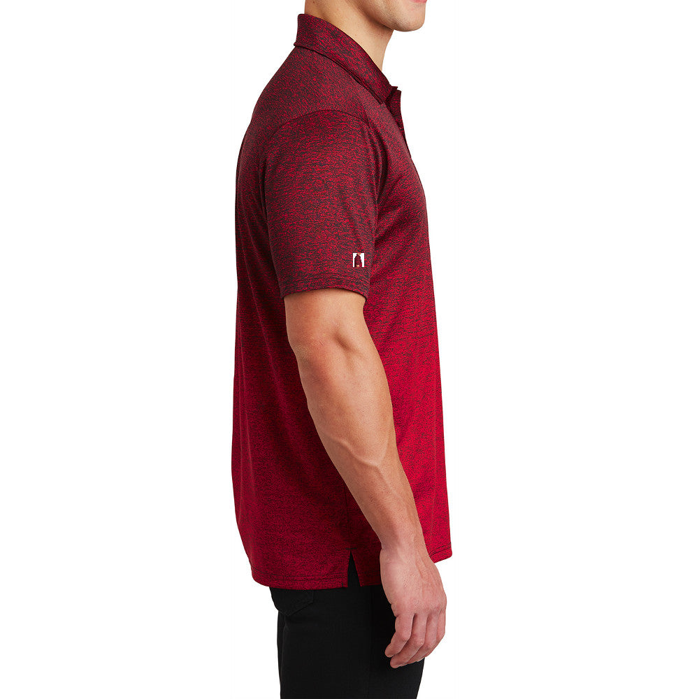 Men's Ombre Heather Polo