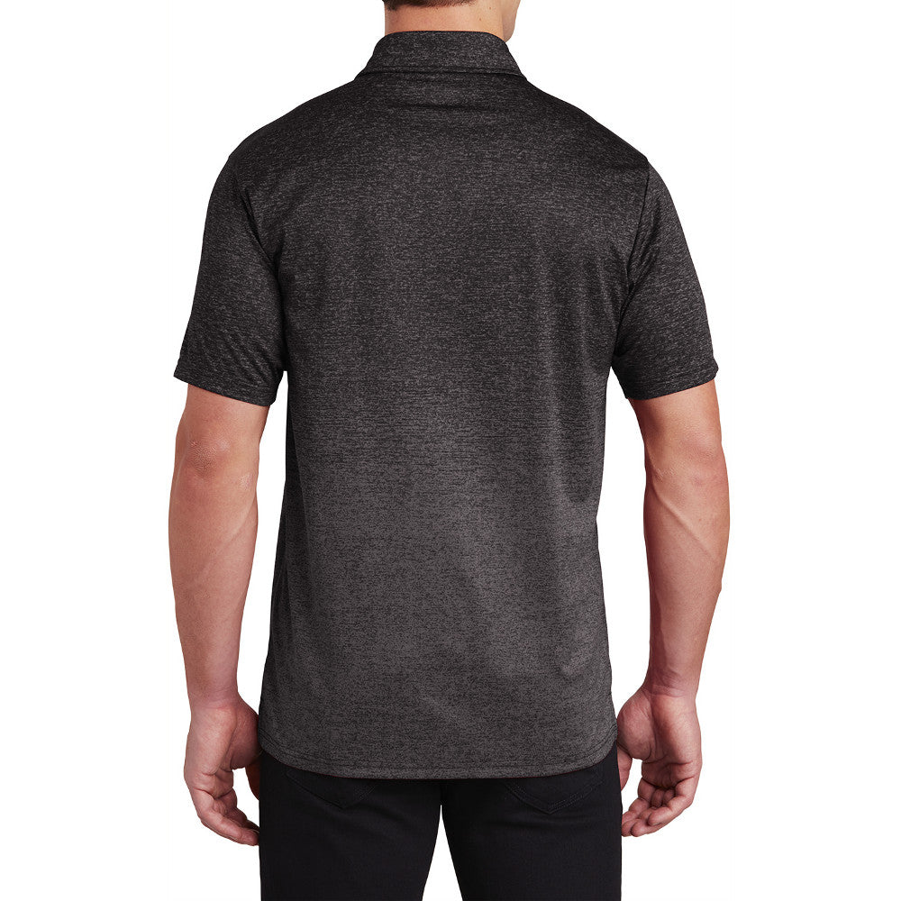 Men's Ombre Heather Polo