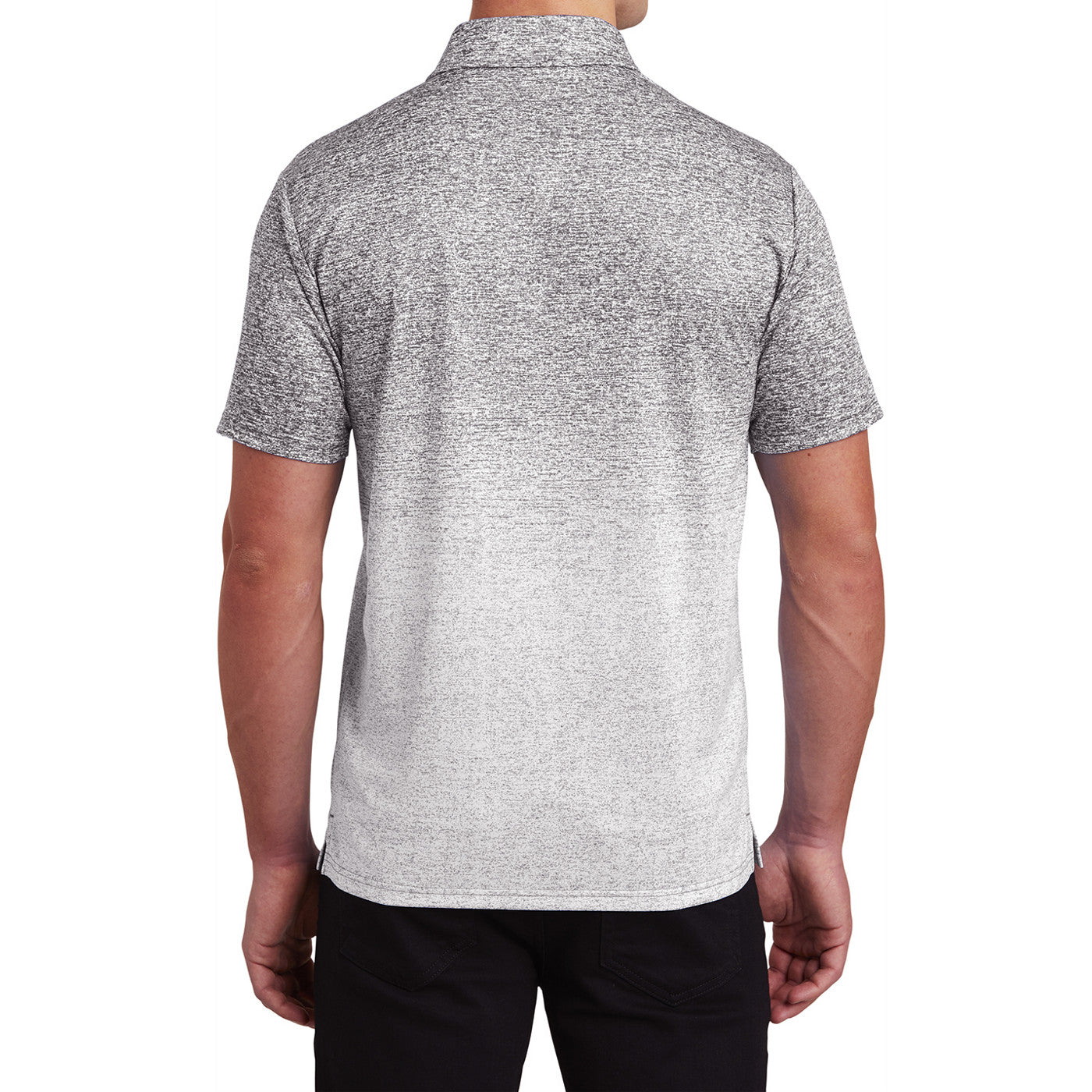 Men's Ombre Heather Polo
