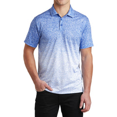 Men's Ombre Heather Polo