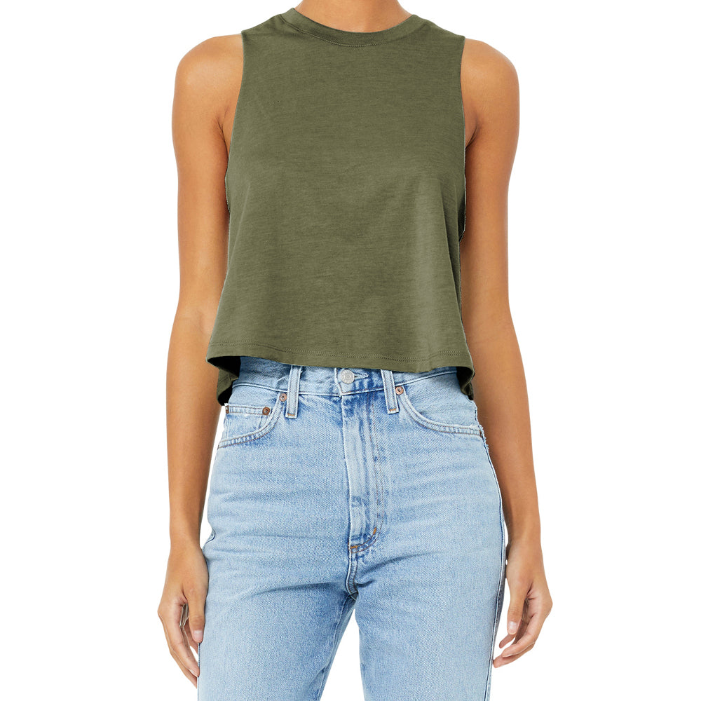 Women’s Racerback Cropped Tank
