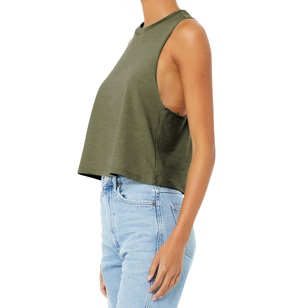 Women’s Racerback Cropped Tank