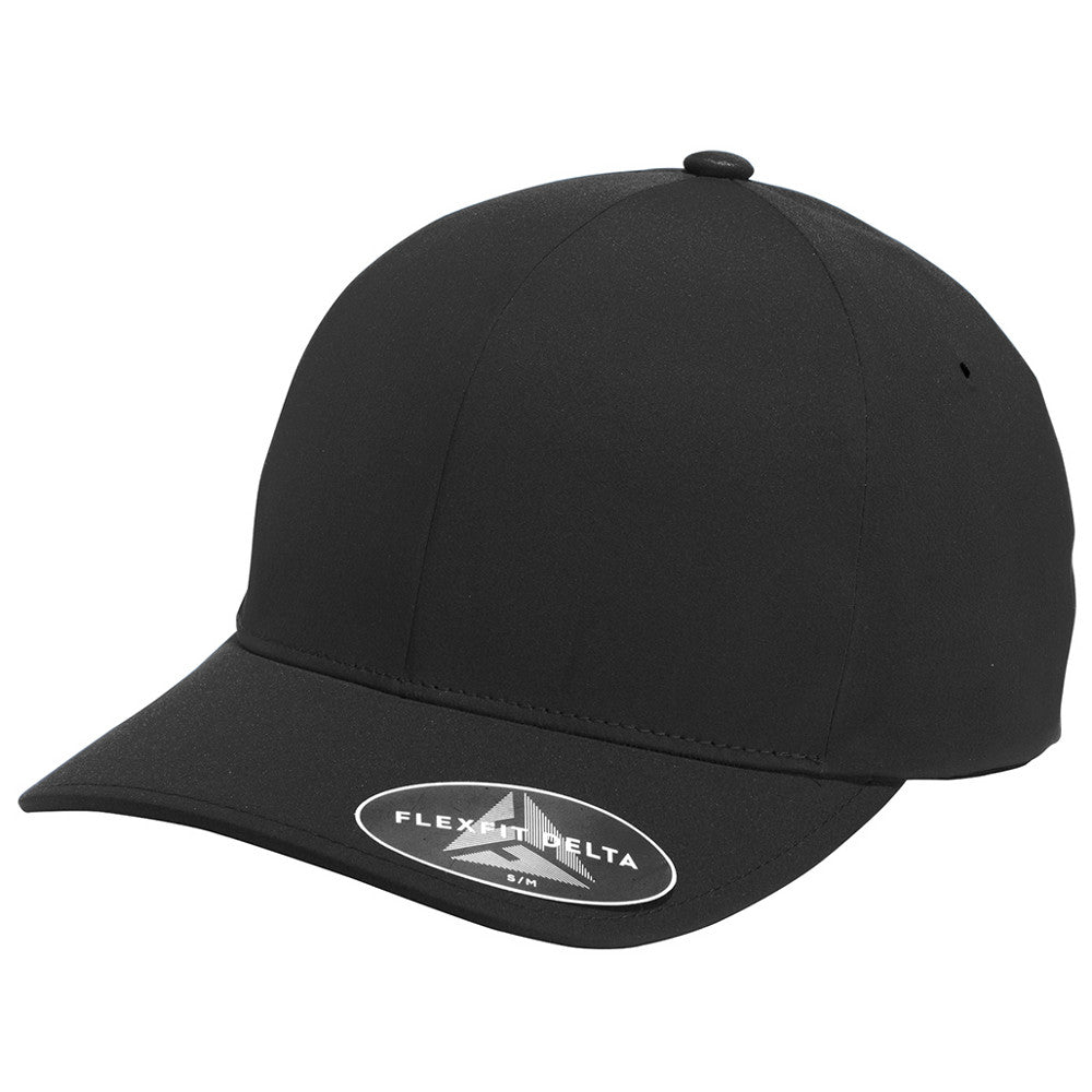 Men's Stretch Fit Water-Repellent Flexfit Delta Everyday Baseball Cap