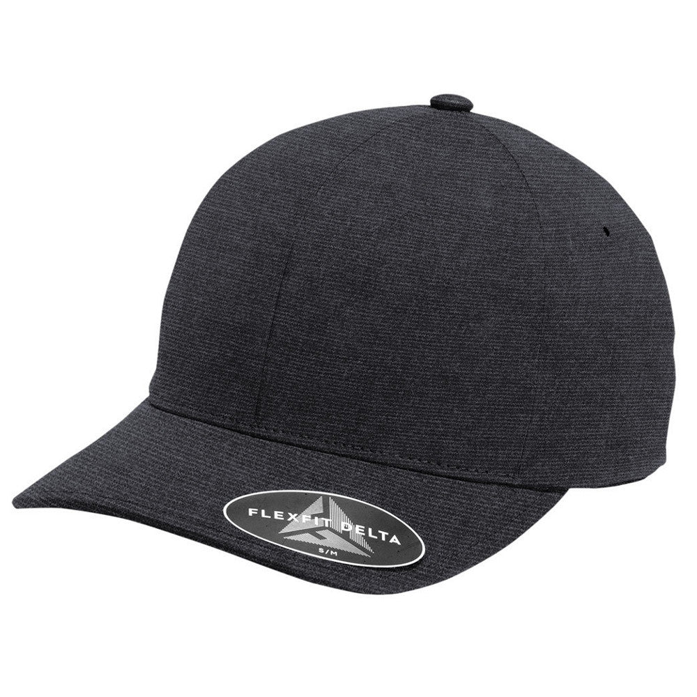 Men's Stretch Fit Water-Repellent Flexfit Delta Everyday Baseball Cap