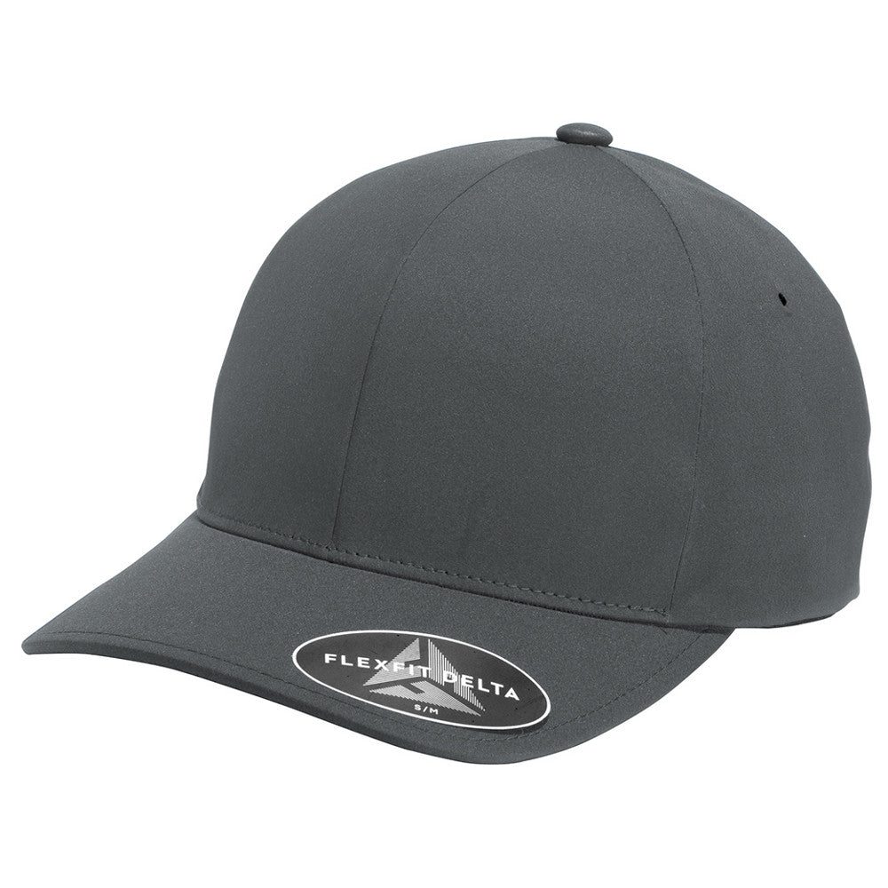 Men's Stretch Fit Water-Repellent Flexfit Delta Everyday Baseball Cap