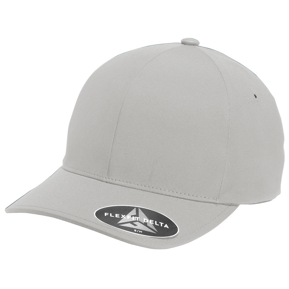 Men's Stretch Fit Water-Repellent Flexfit Delta Everyday Baseball Cap