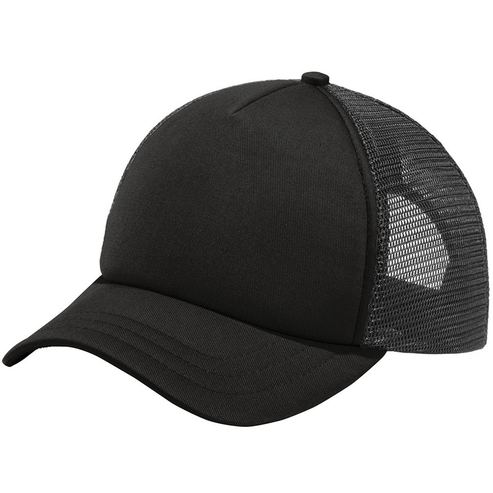 Men's 5-Panel Adjustable Snap Twill Foam Trucker Baseball Cap