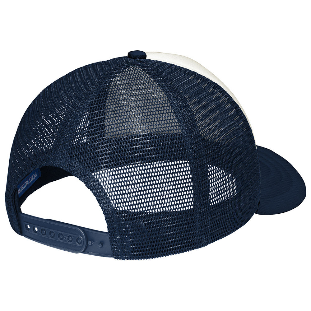 Men's 5-Panel Adjustable Snap Twill Foam Trucker Baseball Cap
