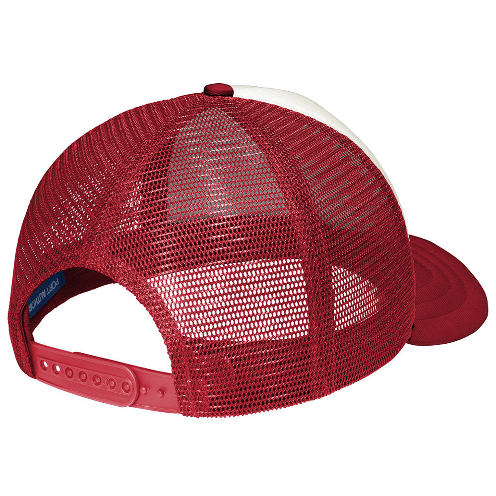 Men's 5-Panel Adjustable Snap Twill Foam Trucker Baseball Cap
