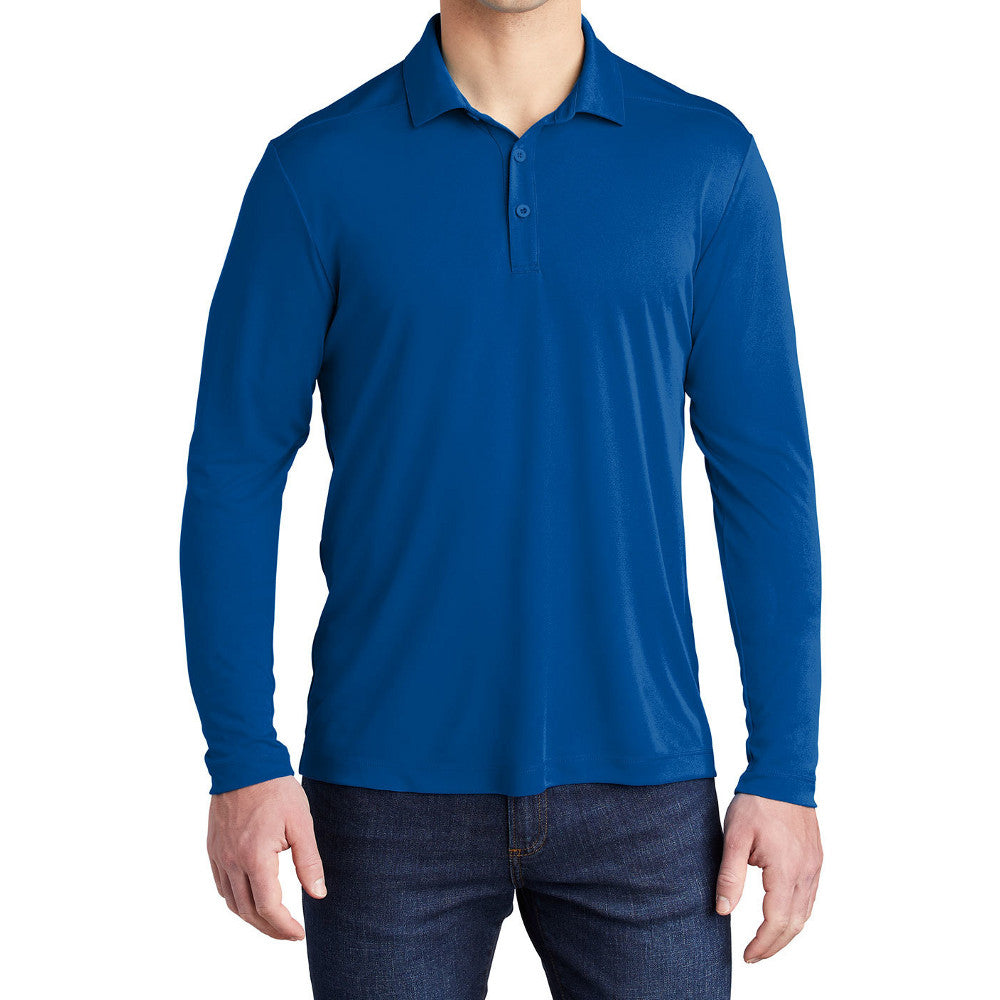 Men's Posi-UV Pro Long Sleeve Polo Shirt