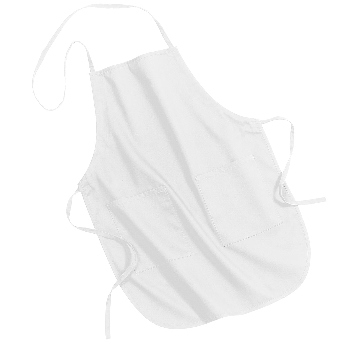 Full-Length Apron - White