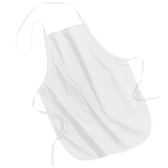 Full-Length Apron - White