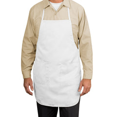 Full-Length Apron - White