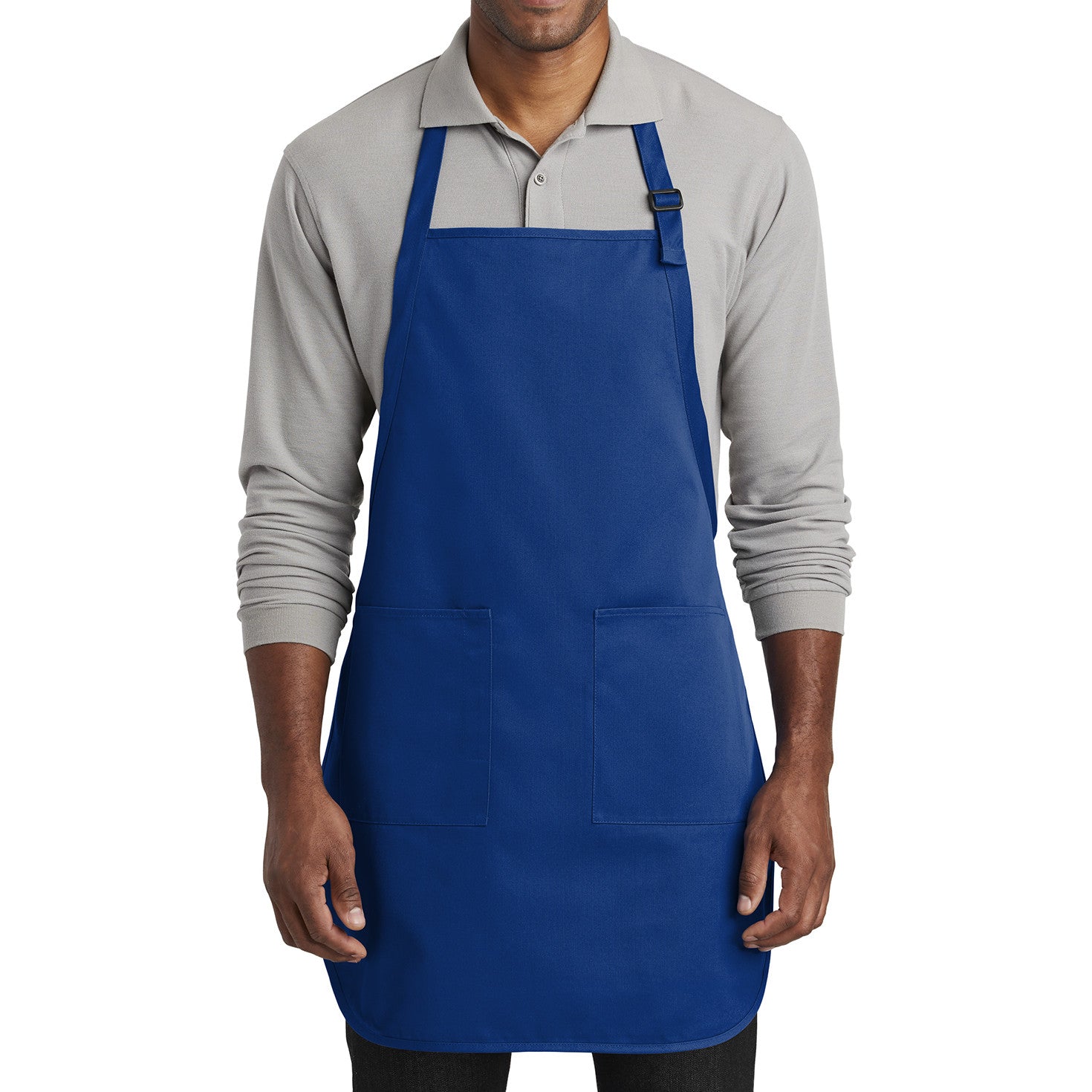 Men's Full-Length Two-Pocket Bib Apron