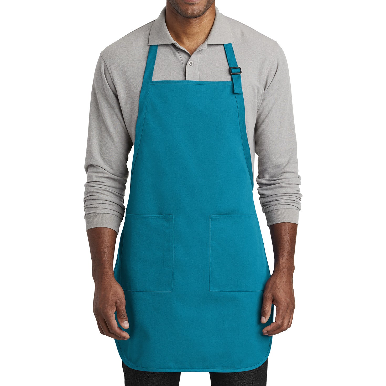 Men's Full-Length Two-Pocket Bib Apron